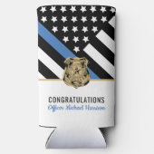 Politieacademie Wetshandhaving Afstuderen Seltzer Blikjeskoeler (Achterkant)