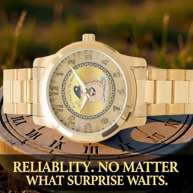 Politieagent aardappelen met blauw pet horloge (Creator heeft geüpload)