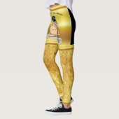 Politieagent aardappelen met blauw pet van de poli leggings (Links)