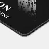 Politieagent afdeling Thin Blue Line Logo Bureaumat (Hoek)