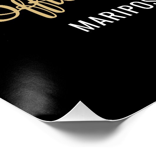 Politieagent Afstuderen Blauwe Lijn Foto Welkom Perfect Poster (Hoek)