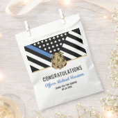 Politieagent Afstuderen Law Enforcement Academy Bedankzakje (Geknipt)