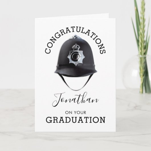 Politieagent Afstuderen | Uitstappen Kaart (Voorkant)