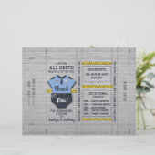 Politieagent Baby shower DIY Snoep Bar Wrapper (Staand voorkant)