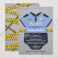Politieagent Baby shower