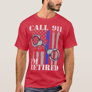 Politieagent Bel 1911 Im Ingepensioneerde rechtsha T-shirt