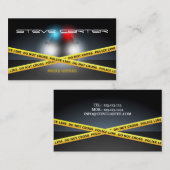 Politieagent Cop Policeman Criminalist Card Visitekaartje (Voorkant / Achterkant)