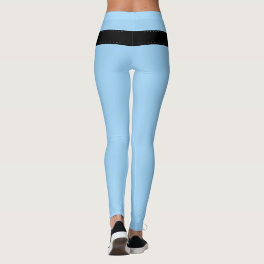 Politieagent Costume Leggings (Achterkant)
