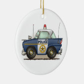 Politieagent crusier Cop Car Ornament (Rechts)