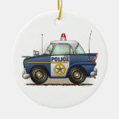 Politieagent crusier Cop Car Ornament (Voorkant)