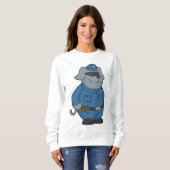 Politieagent Dog Trui (Voorkant volledig)