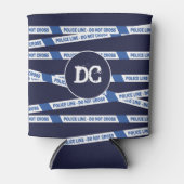 Politieagent Fun Crime Scene Kruis Tape niet Blikjeskoeler (Voorkant)