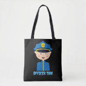 Politieagent Halloween Trick Treat Tote Bag (Voorkant)