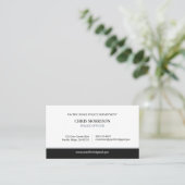 Politieagent Handhaving QR-code Visitekaartje (Staand voorkant)