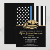 Politieagent Handhaving Wetgeving Pensioen Kaart (Voorkant / Achterkant)