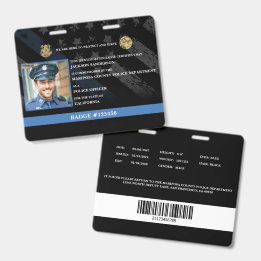Politieagent Handhavingsmedewerker ID Badge