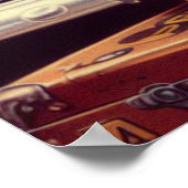  politieagent Illustratie Poster (Hoek)