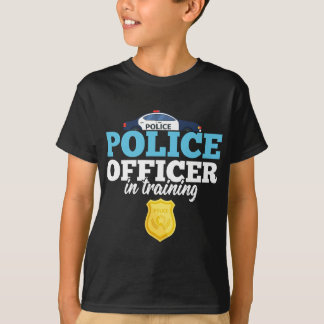 Politieagent in opleiding Grappige politieagent T-shirt