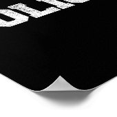 Politieagent kostuum kleding poster (Hoek)