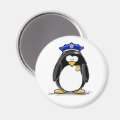 Politieagent Penguin Magneet (Voorkant / Achterkant)