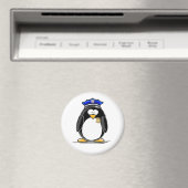 Politieagent Penguin Magneet (Insitu (Vaatwasser))