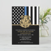 Politieagent Pensioenrechtshandhaving Kaart (Staand voorkant)