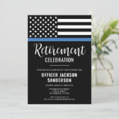 Politieagent Pensioenrechtshandhaving Kaart (Staand voorkant)