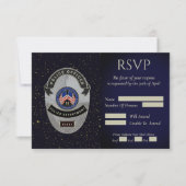 Politieagent Pensioenrespons Kaart (Voorkant)