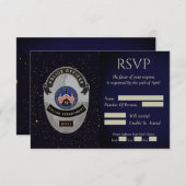 Politieagent Pensioenrespons Kaart (Voorkant / Achterkant)