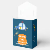 Politieagent Politie Birthday Bedankdoosjes (Geopend)