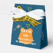 Politieagent Politie Birthday Bedankdoosjes (Voorkant Zijde)