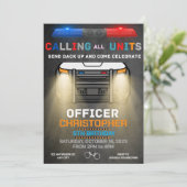 Politieagent Politie Birthday Kaart (Staand voorkant)