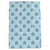 Politieagent Politieagent Verjaardagsfeestje Medium Cadeauzakje (Achterkant)