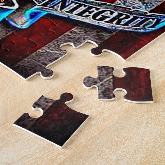 Politieagent Puzzle Legpuzzel (Zijkant)