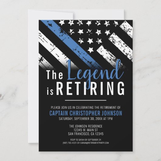 Politieagent Recht handhavingspartij Kaart (Voorkant)