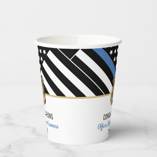 Politieagent Rechtshandhavingsacademie Papieren Bekers (Links)