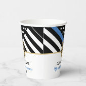 Politieagent Rechtshandhavingsacademie Papieren Bekers (Rechts)