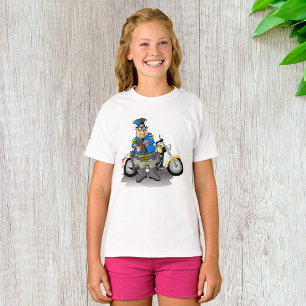 Politieagent schrijven van een ticket meisjes T-sh T-shirt