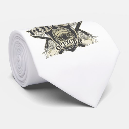  politieagent stropdas (Opgerold)