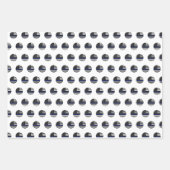 Politieagent Thin Blue Line Cop Law Enforcement Inpakpapier Vel (Voorkant 3)