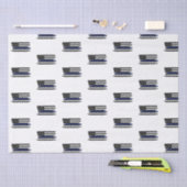 Politieagent Thin Blue Line Law Enforcement Cop Tissuepapier (Craft)