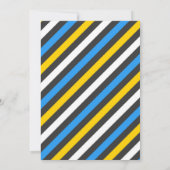 Politieagent van de Birthday-uitnodiging Kaart (Achterkant)