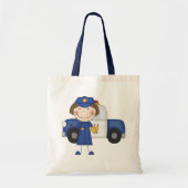Politieagent van de vrouw Tshirts en cadeaus Tote Bag (Voorkant)