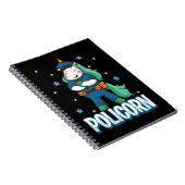 Politieagent van Unicorn Funny Horse Lover Notitieboek (Rechterzijde)