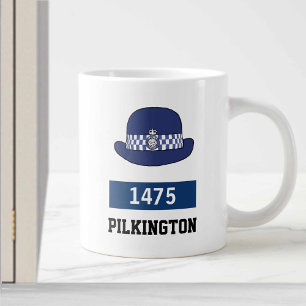 Politieagente cadeau. Britse Politie WPC Pet Grote Koffiekop