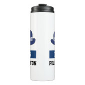 Politieagente cadeau. Britse politieagent WPC Pet Thermosbeker (Voorkant)