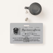  politieagenten badge (Voorkant met intrekbare)