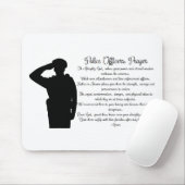 Politieagenten bidden muismat (Met muis)