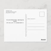 Politieagenten bidden Thin Blue Line Briefkaart (Achterkant)