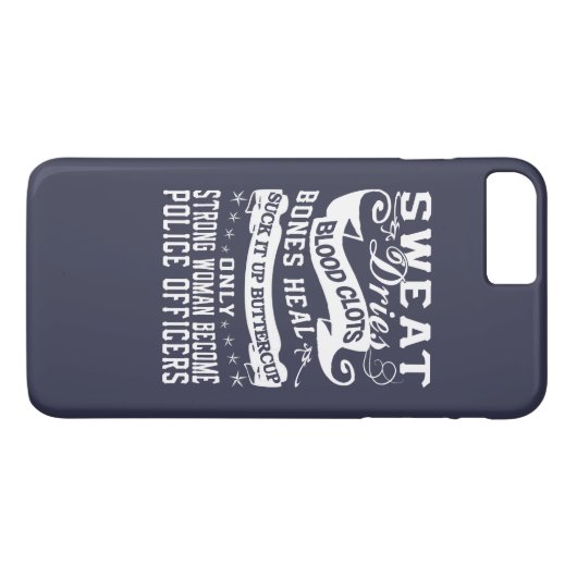 Politieagenten Case-Mate iPhone Case (Achterkant (Horizontaal))